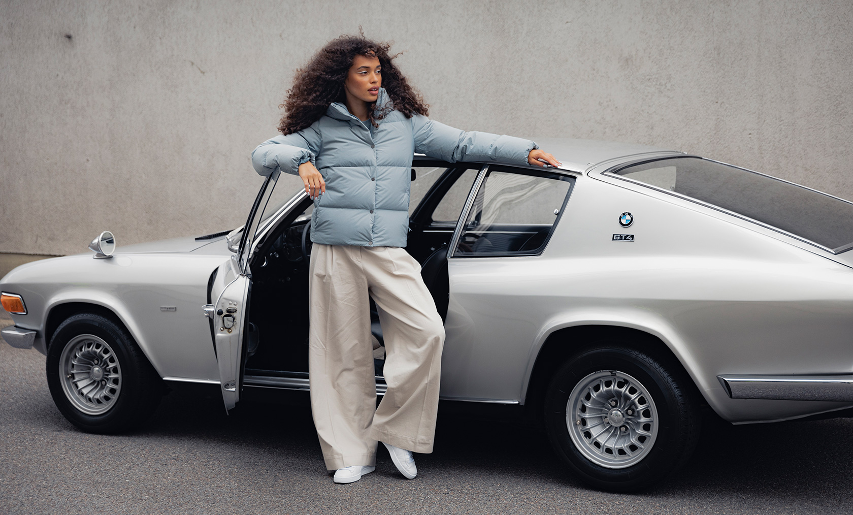 BMW Lifestyle Lookbook 2023 Goods with Freude puffer jacket BMW Lifestyle Lookbook Goods with Freude puffer jacket